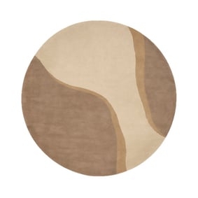Wollteppich Rund - Vienna Beige - product