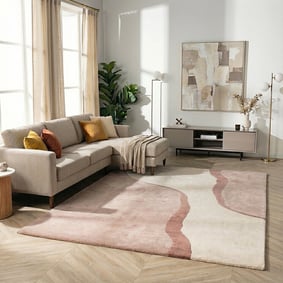 Wollteppich - Vienna Rosa