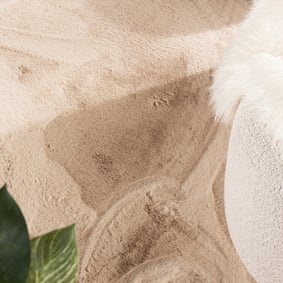 Hochflor Teppich - Comfy Supreme Ripple Beige - product