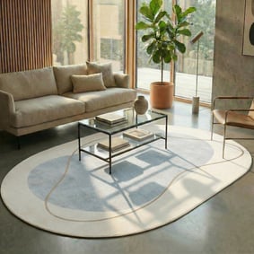 Teppich Organisch - Elyra Grau Beige