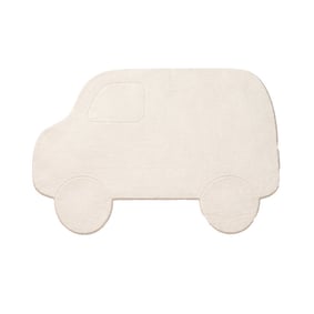 Kinderteppich Waschbar - Coco Auto Beige - product