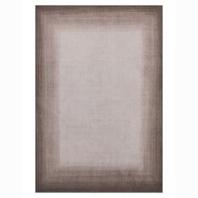 Moderner Teppich - Clarke Border Braun - product