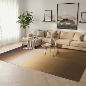 Moderner Teppich - Clarke Fade Gelb