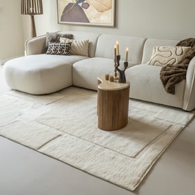 Wollteppich - Judith Pebble Creme
