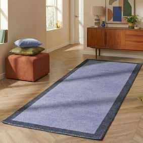 Läufer - Mambo Border Blau