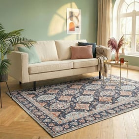 Teppich Vintage - Imagine Oriental Blau