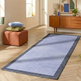 Läufer - Mambo Border Blau