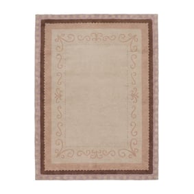 Baumwollteppich - Nola Border Beige - product