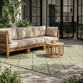 Gartenteppich - Brava Grün