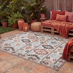 Kelim Outdoor Teppich - Lira Diamond