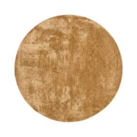Waschbarer Teppich Rund - Clean Gold - sfeer