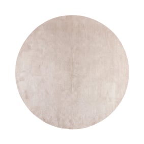 Waschbarer Teppich Rund - Clean Beige - sfeer