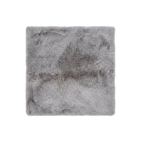 Hochflor Teppich Quadratisch - Comfy Supreme Grau - product