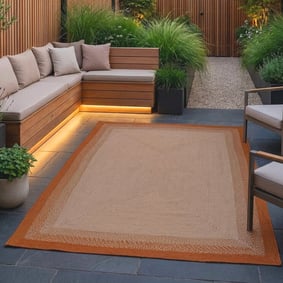 In- & Outdoor Teppich - Florence Terracotta 