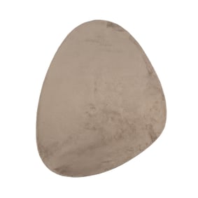 Flauschiger Teppich - Cozy Pebble Taupe - sfeer