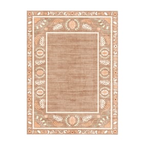 Outdoor-Teppich - Maui Border Terrakotta - sfeer