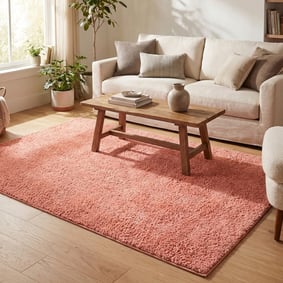 Teppich Hochflor - Lofty Orange Rosa
