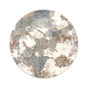 Waschbarer Teppich Rund - Misha Flow Bunt - product