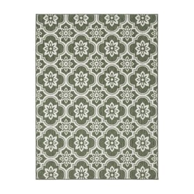 In- & Outdoor Teppich - Rio Flower Grün - product