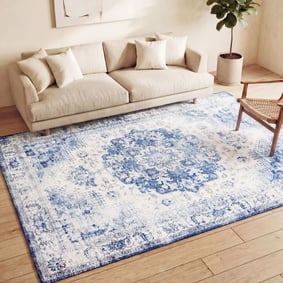 Teppich Vintage - Lago Blau