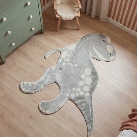 Waschbarer Kinderteppich - Wild Dino