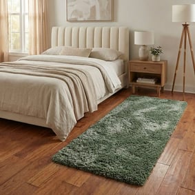 Waschbarer Läufer - Blaze Grün