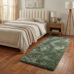 Waschbarer Läufer - Blaze Grün