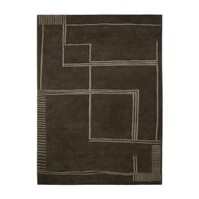 Wollteppich - Harvey Lines Braun - product
