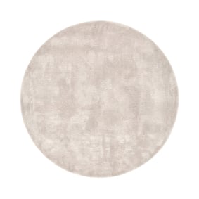Wollteppich rund - Leone Weiß - sfeer