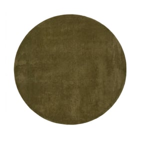 Wollteppich rund - Leone Grün - product