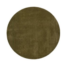 Wollteppich rund - Leone Grün - sfeer