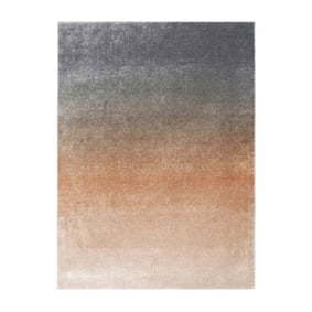 Teppich Abstrakt - Mellow Blau Rosa - sfeer