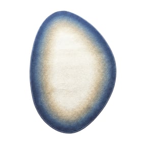 Teppich Organisch - Mellow Blau Gelb - sfeer