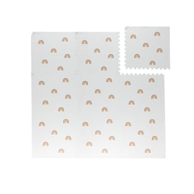 Puzzlematte - Alfie XL Rainbow Weiß - sfeer