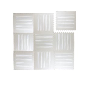 Puzzlematte - Alfie XL Stripes Grau/Beige - product
