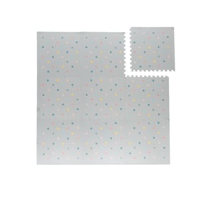 Puzzlematte - Alfie XL Dots Hellgrau - sfeer
