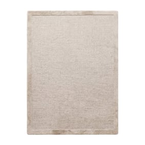 Kurzflor Teppich - Elena Border Beige - product