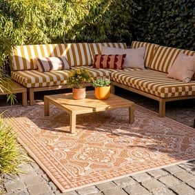 In- & Outdoor Teppich - Summer Oriental Terracotta