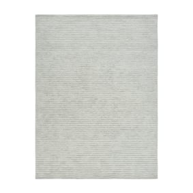 Kurzflor Teppich - Juliette Stripes Grün - sfeer