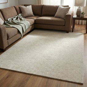 Kurzflor Teppich - Juliette Stripes Beige