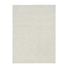 Kurzflor Teppich - Juliette Stripes Beige - sfeer