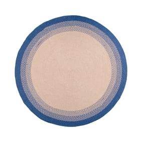 In- & Outdoor Teppich Rund - Florence Blau - sfeer