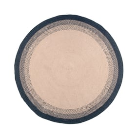 In- & Outdoor Teppich Rund - Florence Schwarz - sfeer