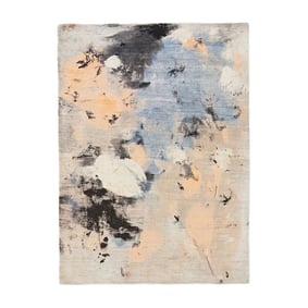 Teppich Abstrakt - Amelie Blau - sfeer