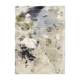 Teppich Abstrakt - Amelie Dunkelblau - sfeer