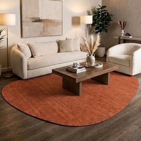 Berberteppich - Aicha Pebble Terrakotta
