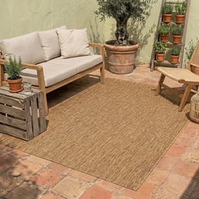 In- & Outdoor Teppich - Costa Cognac Braun