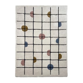 Geometrischer Teppich - Brunello Circles Bunt - product