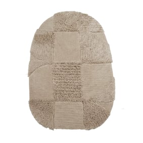 Teppich Organisch - Odette Shapes Taupe - sfeer