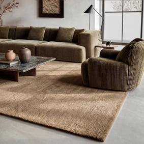 Wollteppich - Leone Taupe